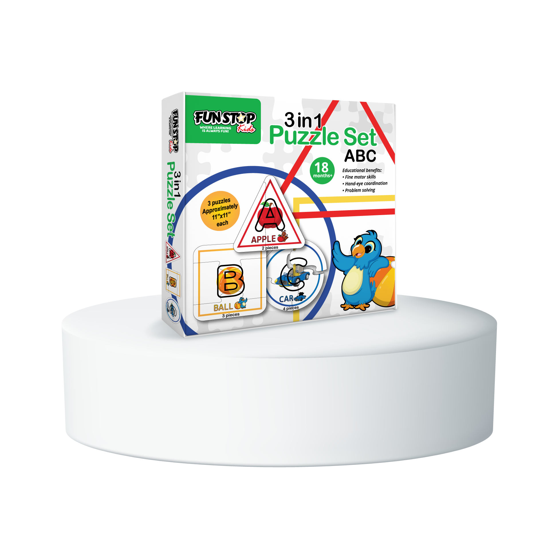 ABC PUZZLE SET MOCK UP